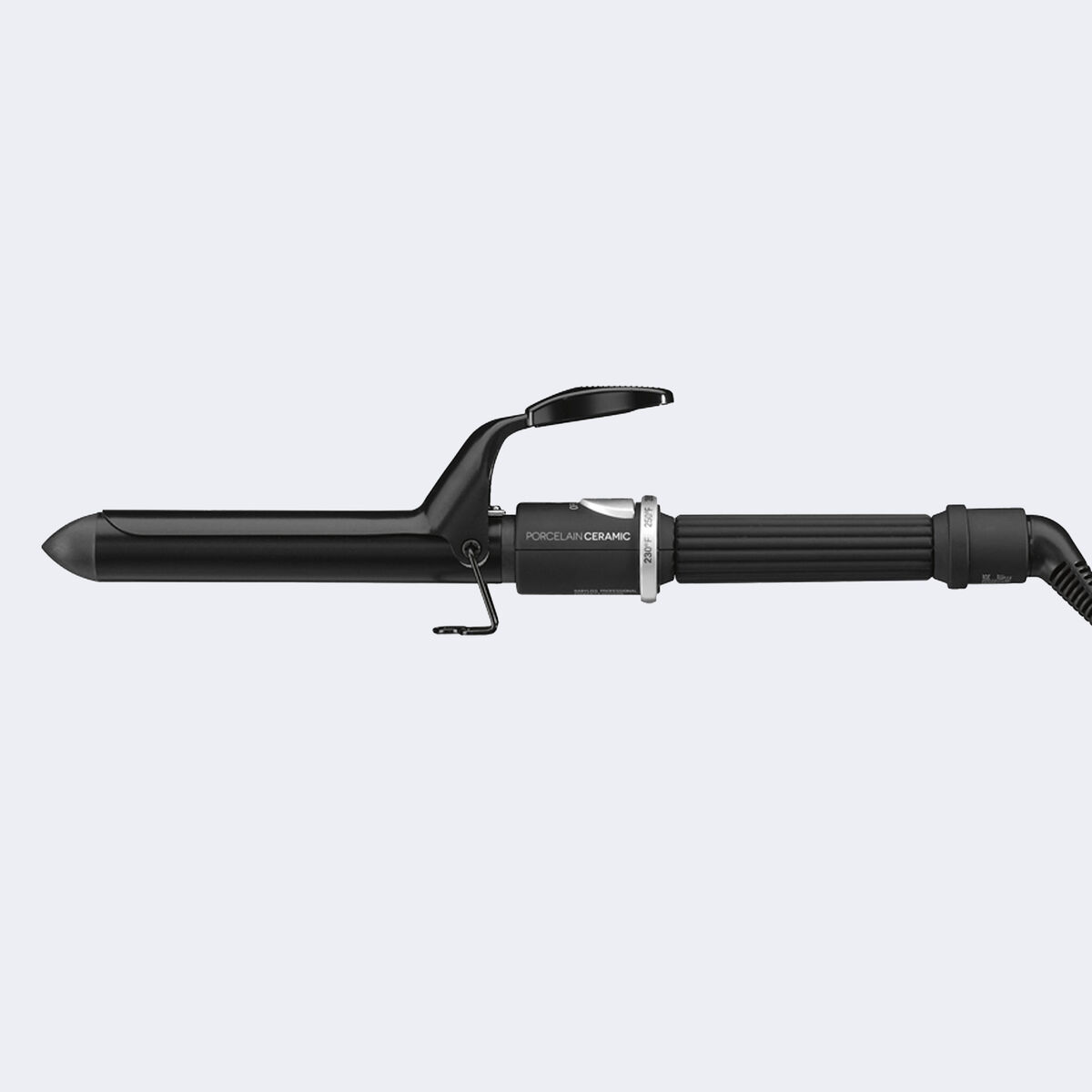 BaBylissPRO&reg; Porcelain Ceramic 1&frac14;" Spring Curling Iron, , hi-res 1