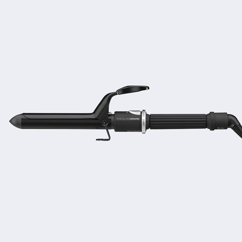BaBylissPRO&reg; Porcelain Ceramic 1" Spring Curling Iron, , medium