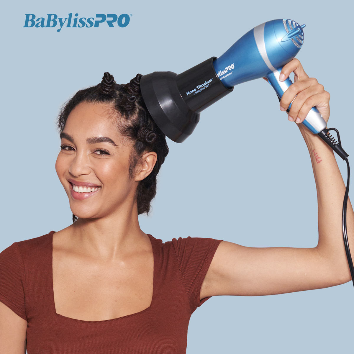 BaBylissPRO&reg; Nano Titanium&trade; Universal Finger Diffuser, , hi-res 2