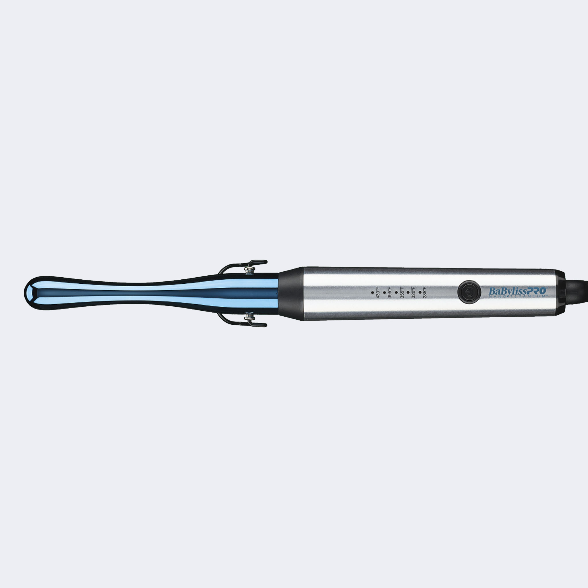 BNTWRTUC BaBylissPRO Nano Titanium Reverse Taper Curling Wand for Unisex, Blue